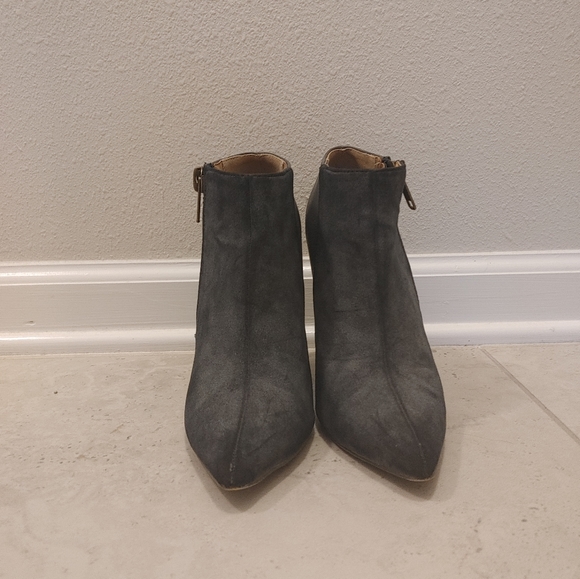 Blue Grey ankle booties - Picture 2 of 6
